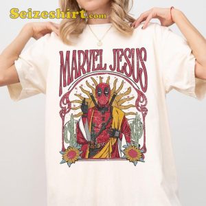 Marvel Jesus Deadpool Funny Shirt