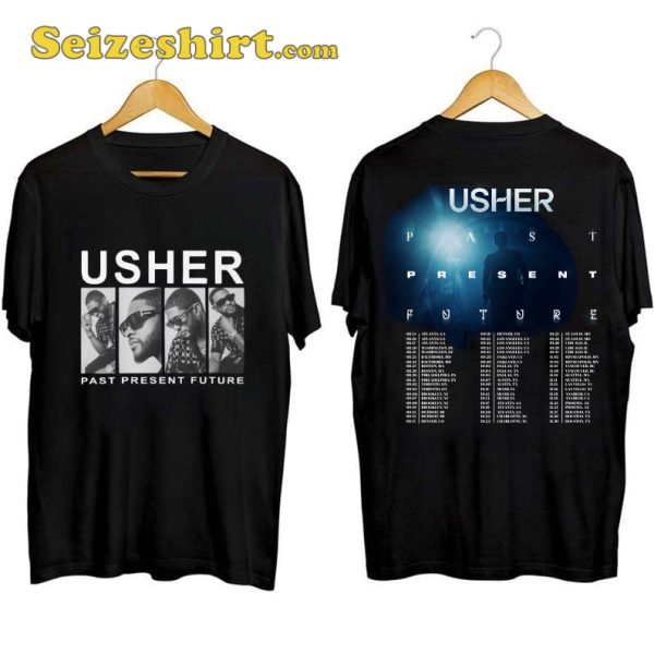 Past Present Future Usher Tour Shirt