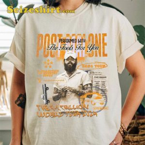 Post Malone World Tour 2024 Shirt