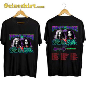 Rob Zombie And Alice Cooper Tour Shirt