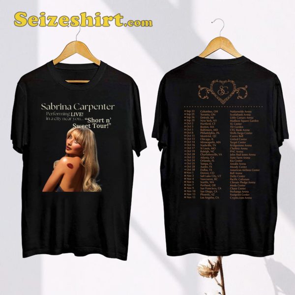 Sabrina Carpenter Tour 2024 Shirt