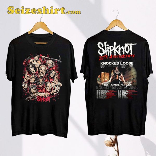 Slipknot Band Tour 2024 Shirt