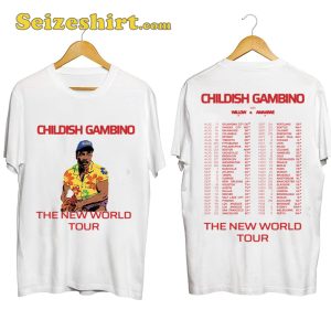 The New World Tour Childish Gambino Shirt