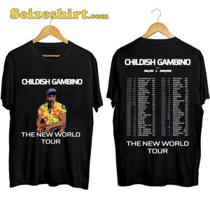 The New World Tour Childish Gambino Shirt