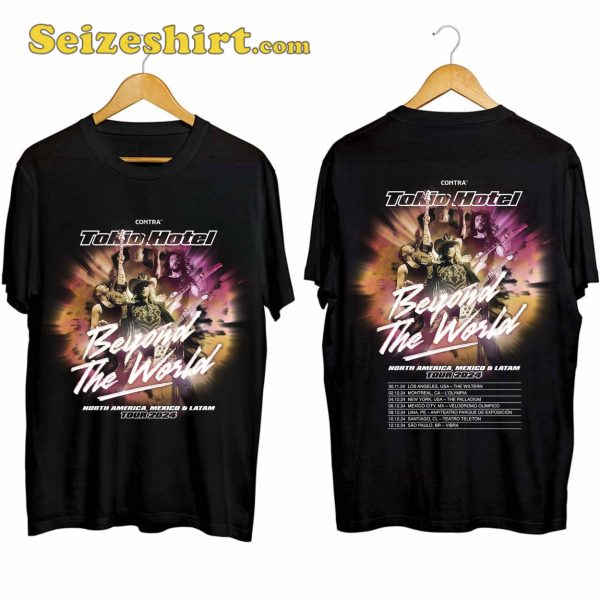 Tokio Hotel Beyond The World Tour Shirt