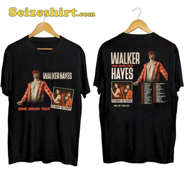 Walker Hayes Same Drunk Tour Shirt