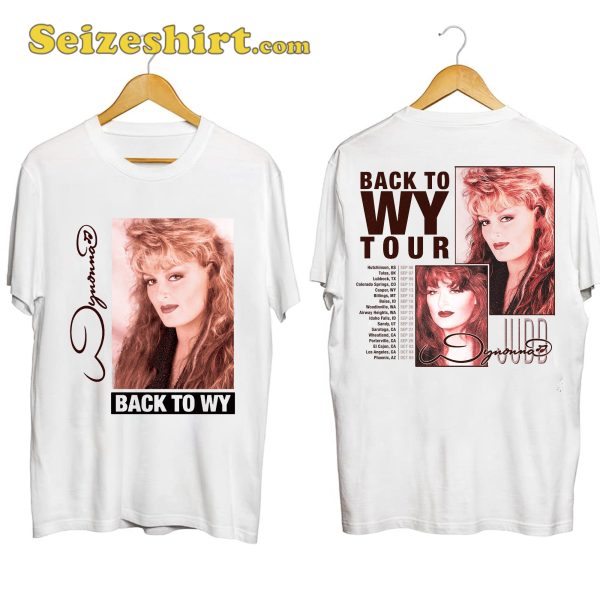 Wynonna Judd Back To Wy Tour Shirt