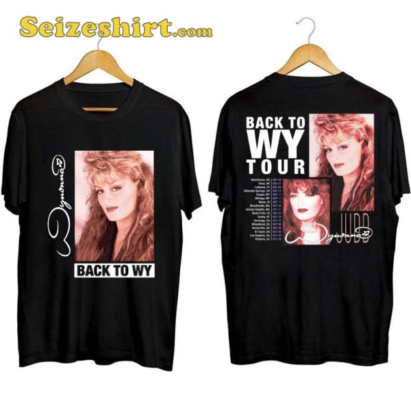 Wynonna Judd Back To Wy Tour Shirt