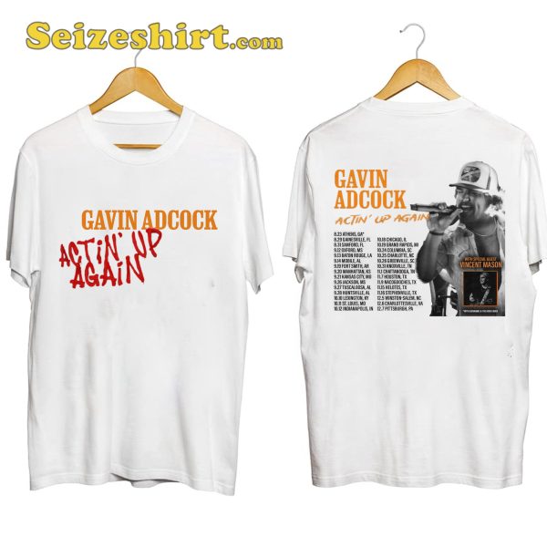 Actin Up Again Gavin Adcock Shirt