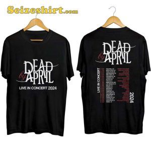 Dead By April Live In Concert 2024 Shirt