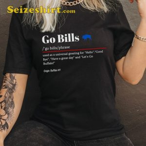 Go Bills Definition Buffalo Bills Shirt