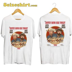 Justin Moore And Randy Houser Tour Shirt