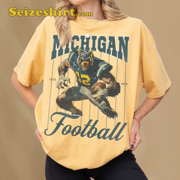 Michigan Wolverines Football Tee Shirt