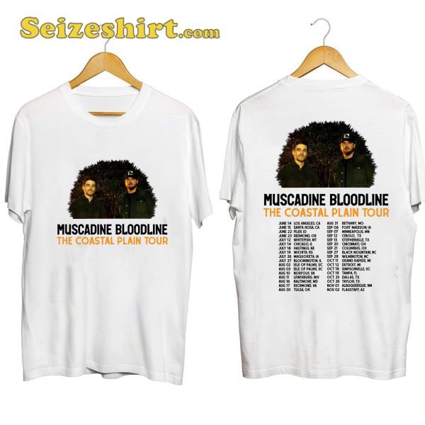 Muscadine Bloodline Coastal Plain Tour Shirt