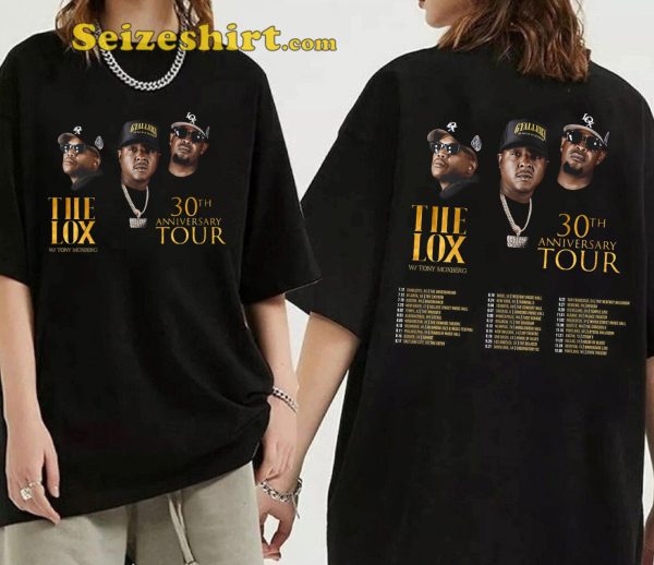 The Lox 30th Anniversary Tour Shirt