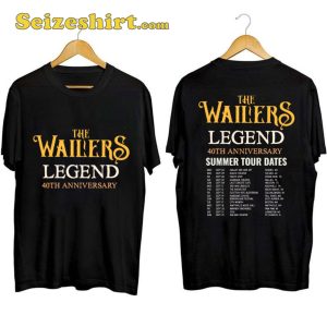 The Wailers 40 Years Of Legend Shirt