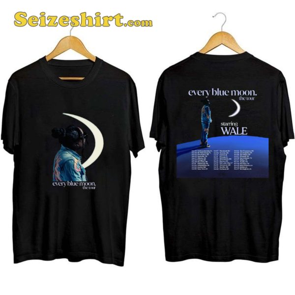 Wale Every Blue Moon Tour Shirt