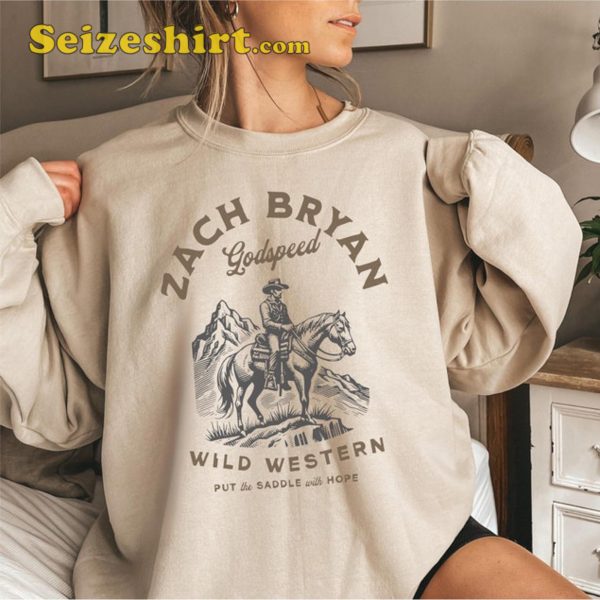 Zach Bryan Godspeed Wild Western Shirt