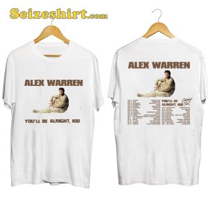 Alex Warren You’ll Be Alright Kid Tour Shirt