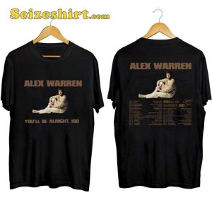 Alex Warren You’ll Be Alright Kid Tour Shirt