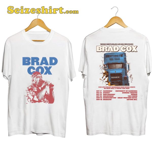 Brad Cox Everything I Have Got Tour Shirt