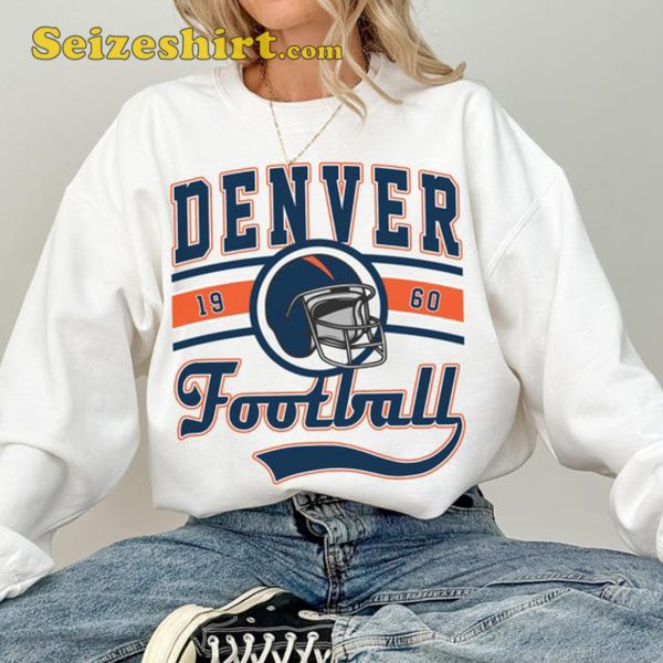 Denver Broncos Football Vintage Sweatshirt