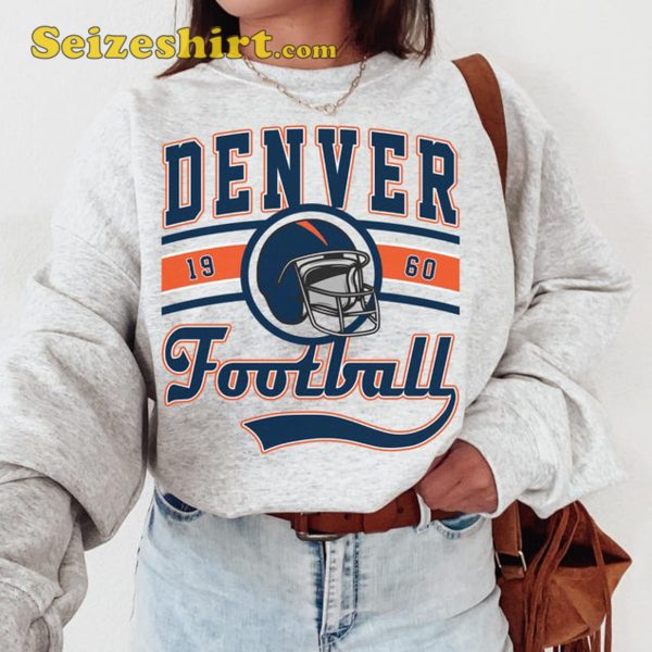 Denver Broncos Football Vintage Sweatshirt