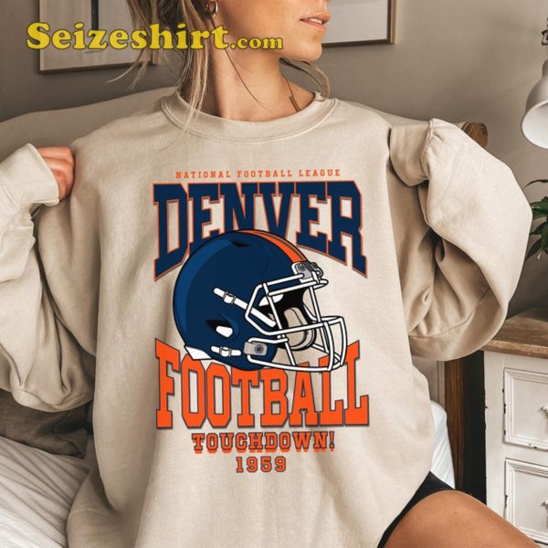 Denver Football Touchdown Sweatshirt