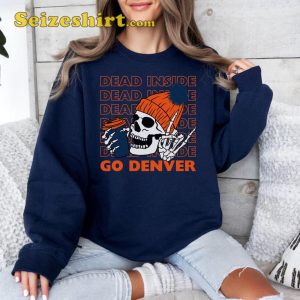 Go Denver Broncos Football Sweatshirt