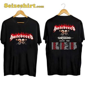 Hatebreed 30th Anniversary Tour Shirt