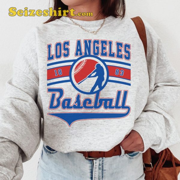 Los Angeles Dodgers Baseball Sweatshirt