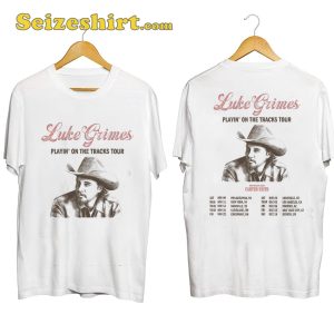 Luke Grimes Playin on the Tracks Tour Shirt