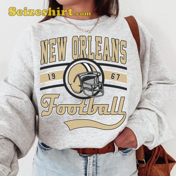 New Orleans Saints Football Sweatshirt