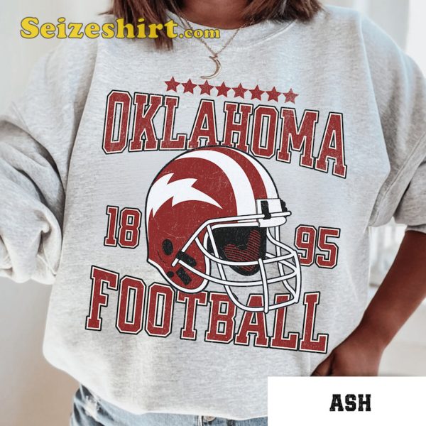 Oklahoma Sooners Football Vintage Sweatshirt