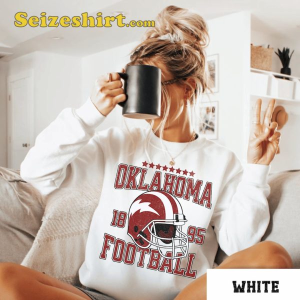 Oklahoma Sooners Football Vintage Sweatshirt