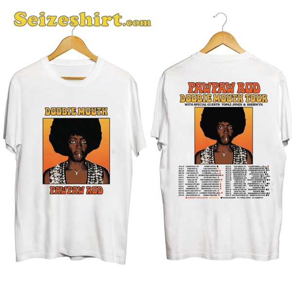 PawPaw Rod Doobie Mouth Tour Shirt