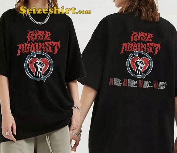 Rise Against Tour 2024 Shirt