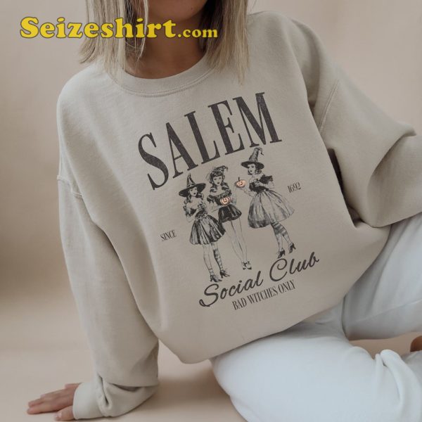 Salem Social Club Halloween Sweatshirt