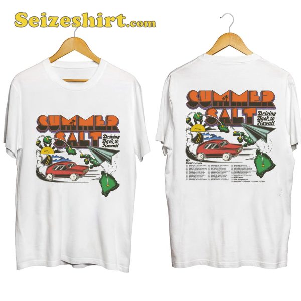 Summer Salt Driving Back To Hawaii Tour Shirt