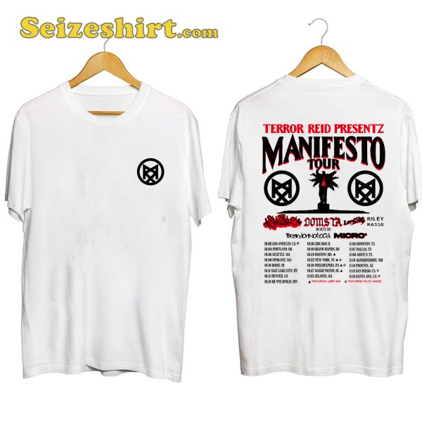 Terror Reid Manifesto Tour Shirt