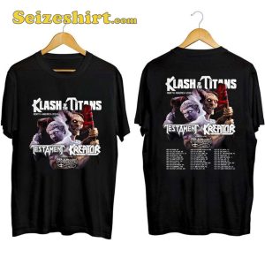 Testament Klash Of The Titans Tour Shirt