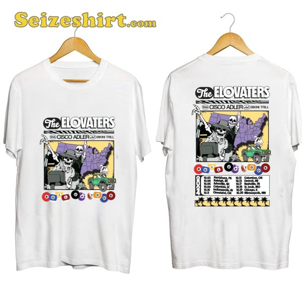 The Elovaters Roll Up Tour Shirt