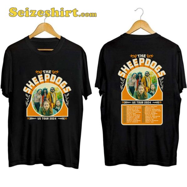 The Sheepdogs US Tour 2024 Shirt