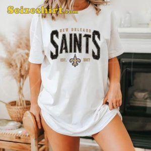 Vintage New Orleans Saints Football Shirt