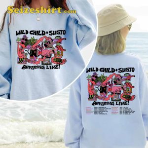 Wild child And SUSTO Tour Shirt