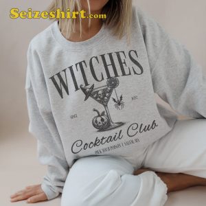 Witches Cocktail Club Halloween Sweatshirt