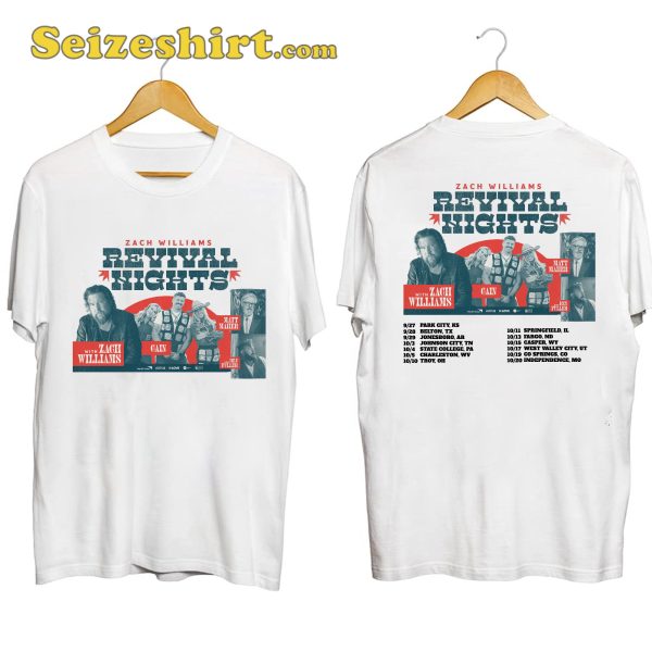 Zach Williams Revival Nights Tour Shirt