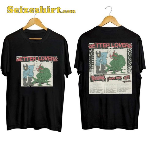 Better Lovers Band Tour 2024 Shirt