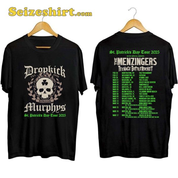 Dropkick Murphys Tour 2025 Shirt