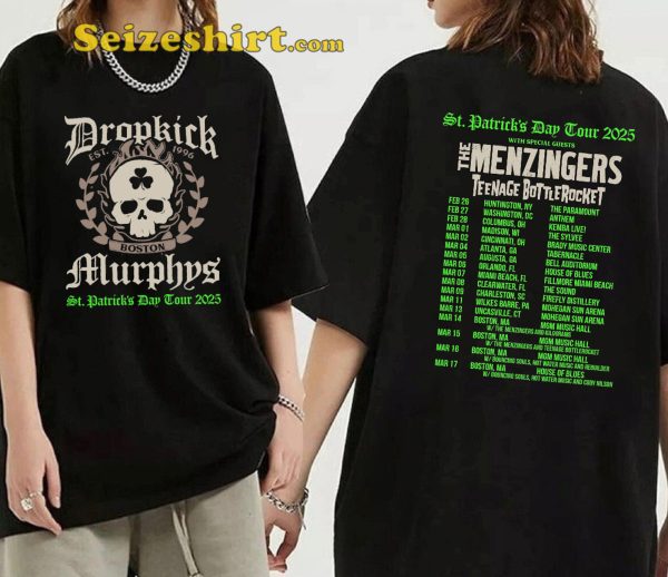 Dropkick Murphys Tour 2025 Shirt